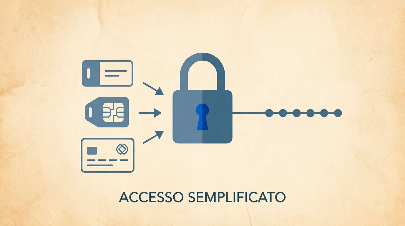 Schermata illustrativa del flusso di accesso al Registro Unico degli Autoesclusi del portale ADM.